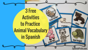 3 Free Activities to Teach Animal Vocabulary in Spanish  Spanish Profe