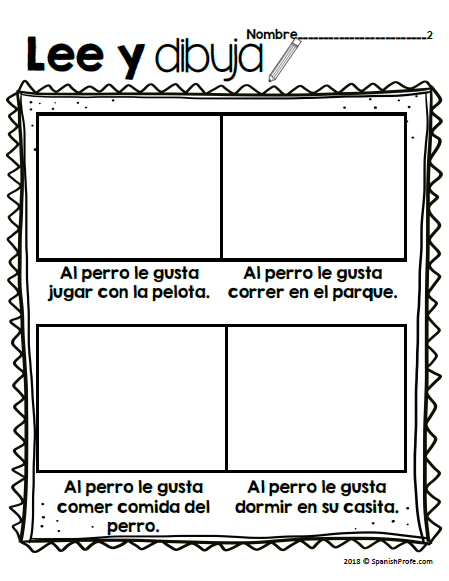March High Frequency Words Practice Activities In Spanish Uso Frecuente Spanish Profe