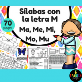 Letra M ma me mi mo mu