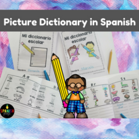 Picture Dictionary in Spanish (Diccionario con dibujos)
