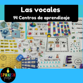 Las vocales centros (Spanish Vowels Centers)