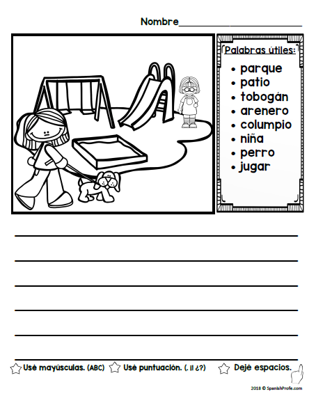 essay prompt in spanish