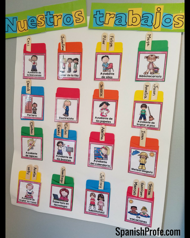 Preschool Job Chart Pictures