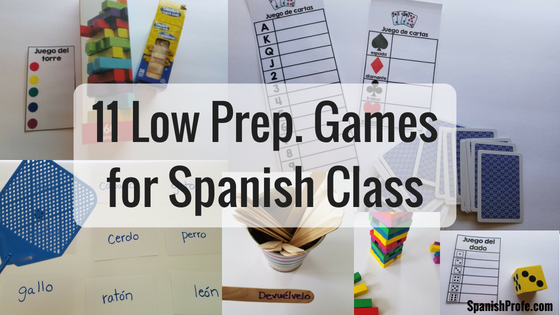 Free: Taco Tuesday, Spanish class games, The Engaged Spanish