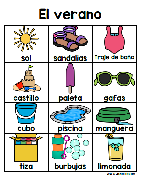 Picture Dictionary in Spanish (Diccionario ilustrado por temas ...