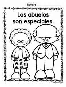 El dia de los abuelos (Grandparents day Spanish) - Spanish Profe