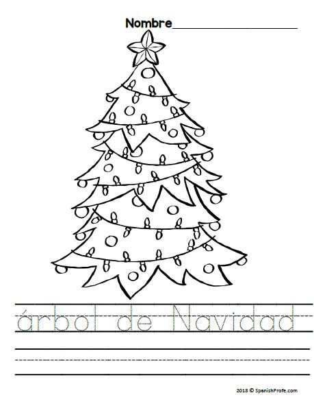 Spanish Christmas Coloring Pages Spanish Coloring Pages For Christmas
