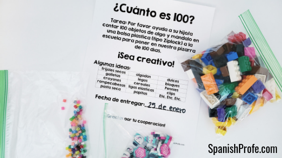 100 Day Of School Ideas In Spanish Spanish Profe