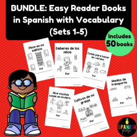 BUNDLE: Spanish Easy Reader books (Libros infantiles o lectura facil o practica)
